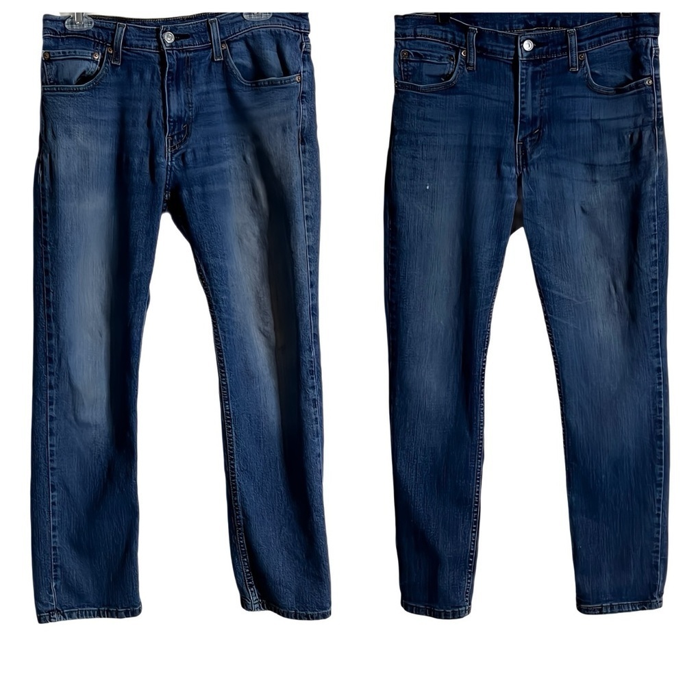 2 Pairs Levi’s 511 Slim Fit Jeans Men’s W33 L31 Blue Denim Lot Slim Tapered Leg